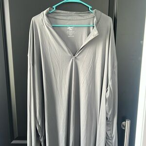 Reebok 5xl 1/4zip Grey